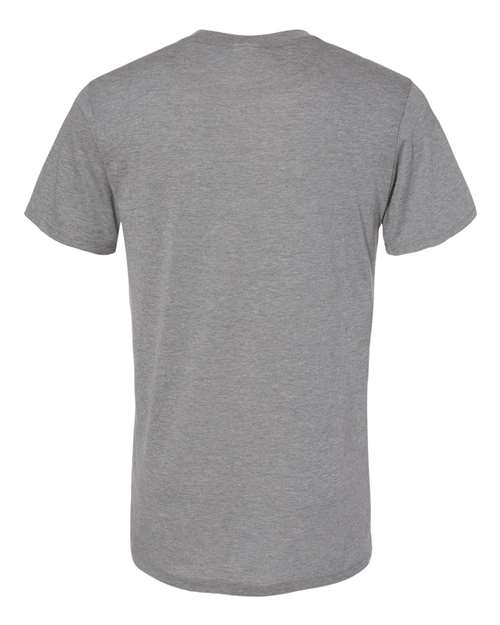Unisex Triblend T-Shirt - Grey Heather Back