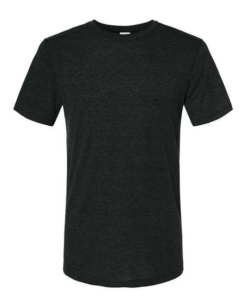 Unisex Triblend T-Shirt - Black Heather Front
