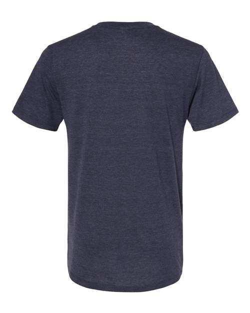 Unisex Triblend T-Shirt - Navy Heather Back