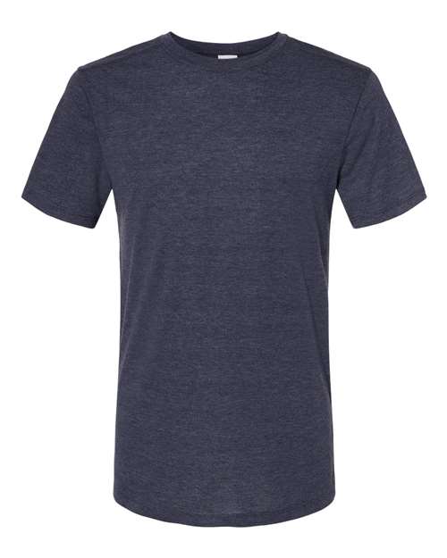 Unisex Triblend T-Shirt - Navy Heather Front