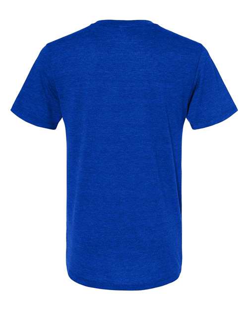 Unisex Triblend T-Shirt - Royal Heather Back