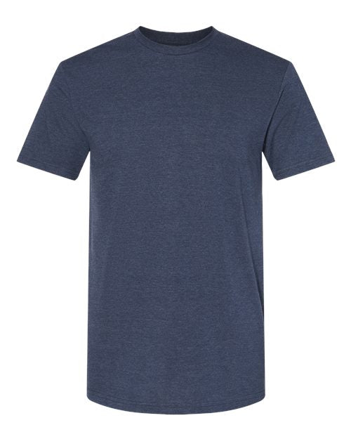 Gildan Unisex Softstyle® CVC T-Shirt - Navy Mist Front