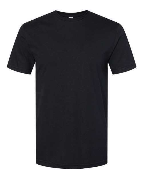 Gildan Unisex Softstyle® CVC T-Shirt - Pitch Black Front