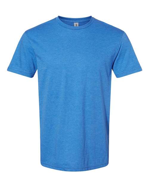 Gildan Unisex Softstyle® CVC T-Shirt - Royal Mist Front