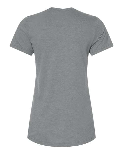 Women's Softstyle® CVC T-Shirt - Gunmetal Back