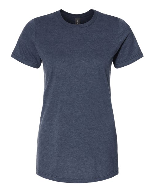 Women's Softstyle® CVC T-Shirt - Navy Mist Front