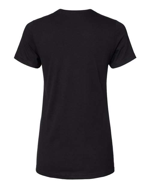 Women's Softstyle® CVC T-Shirt - Pitch Black Back