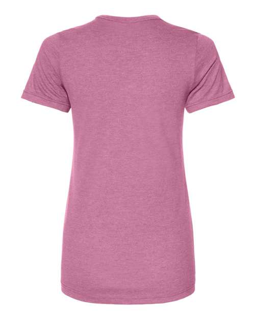 Women's Softstyle® CVC T-Shirt - Plumrose Back