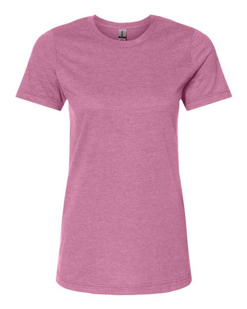 Women's Softstyle® CVC T-Shirt - Plumrose Front