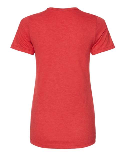 Women's Softstyle® CVC T-Shirt - Red Mist Back