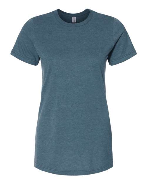 Women's Softstyle® CVC T-Shirt - Steel Blue Front