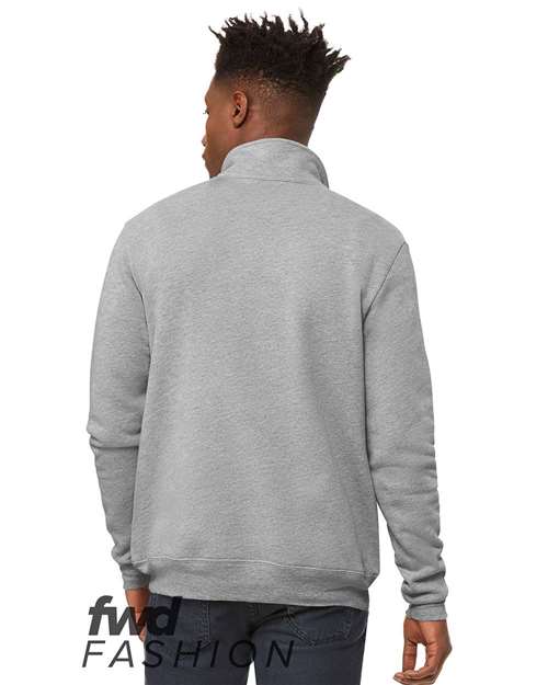 Unisex FWD Fashion Quarter-Zip Sweatshirt - Athletic Heather Back