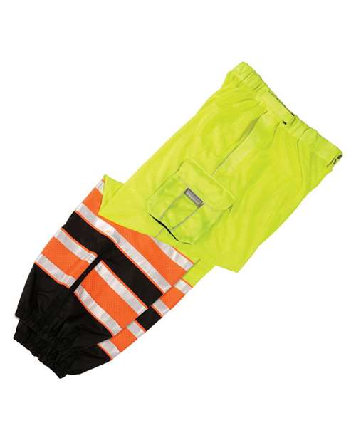 Kishigo Men's Premium Brilliant Series® Ultimate Reflective Mesh Pants - Side