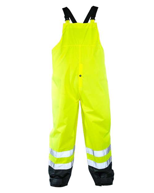 Men's Storm Cover Bib - Lime Front