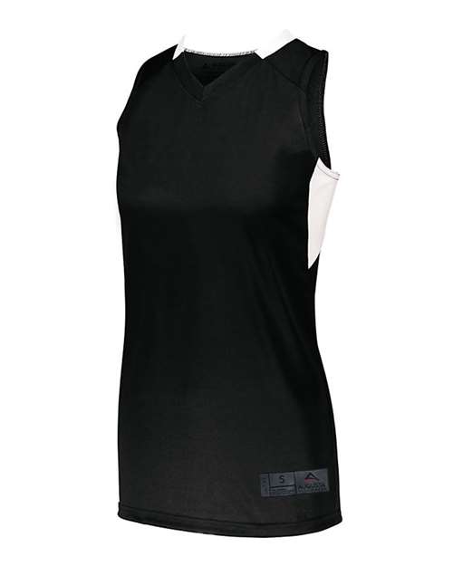 Augusta Sportswear Women's Step-Back Basketball Jersey - Side