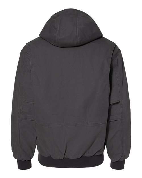 Men's Laramie Power Move Jacket - Charcoal Back