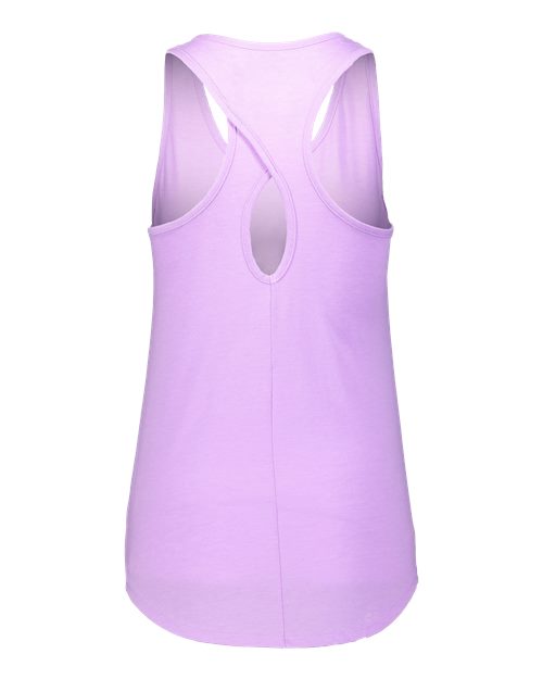 Girls' Lux Triblend Tank Top - Light Lavender Heather Back