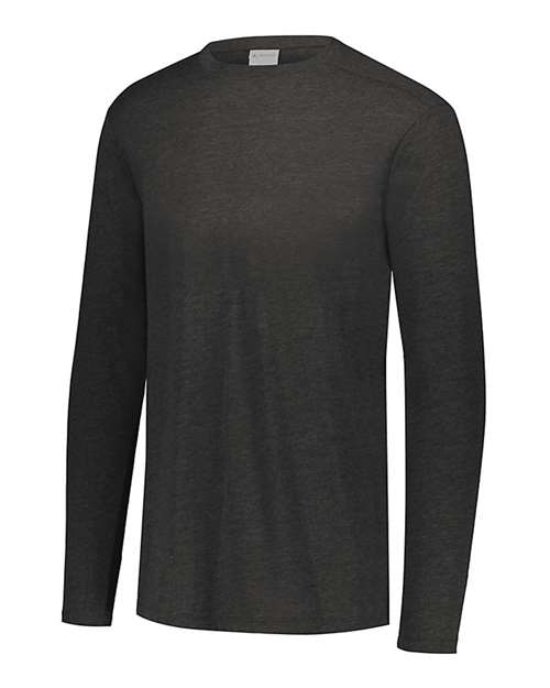 Augusta Sportswear Youth Triblend Long Sleeve T-Shirt - Side