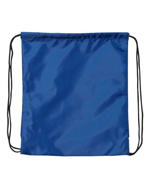 Drawstring Backpack - Royal Front