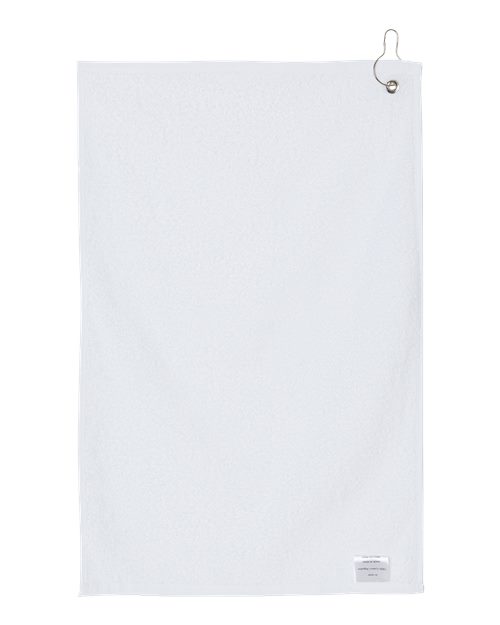 Golf Towel - White Back