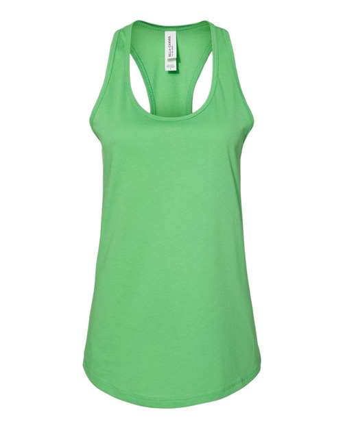 Women's Jersey Racerback Tank - Synthetic Green Front