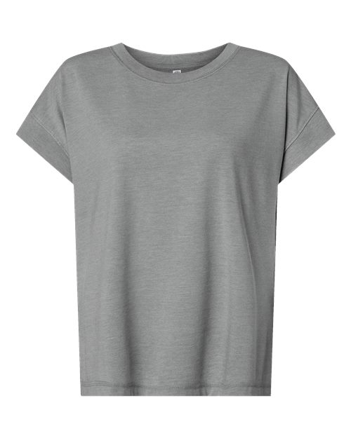 Women's Relaxed Vintage Wash Tee - Washed Grey Front