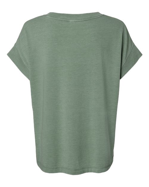 Women's Relaxed Vintage Wash Tee - Washed Basil Back