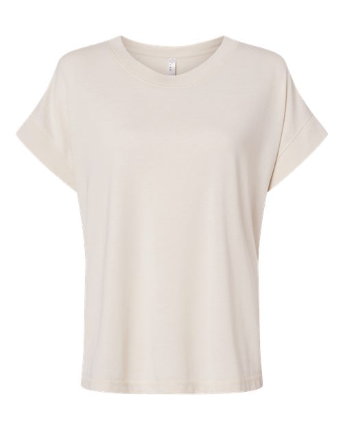 Women's Relaxed Vintage Wash Tee - Washed Natural Front