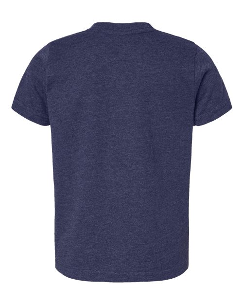 Toddler Fine Jersey Tee - Vintage True Navy Back