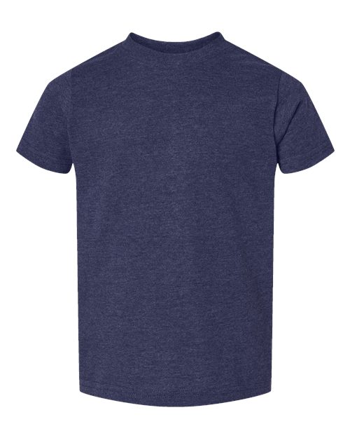 Toddler Fine Jersey Tee - Vintage True Navy Front