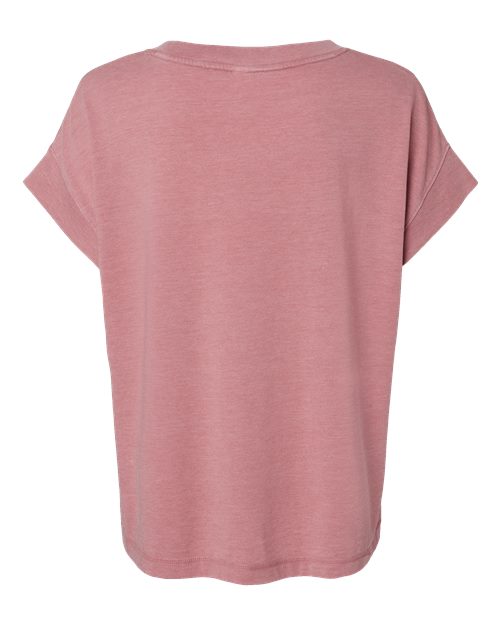 Women's Relaxed Vintage Wash Tee - Washed Mauvelous Back