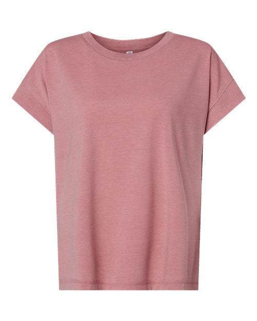 Women's Relaxed Vintage Wash Tee - Washed Mauvelous Front