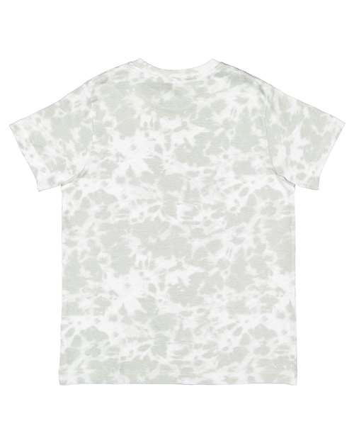 Youth Fine Jersey Tee - Haze Tie Dye Back