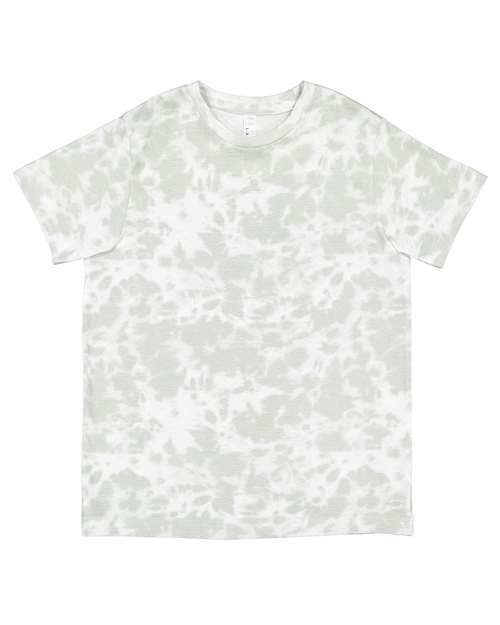 Youth Fine Jersey Tee - Haze Tie Dye Front