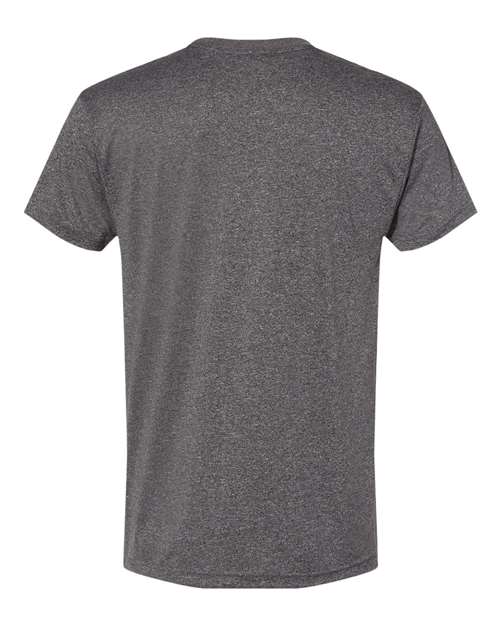 Unisex USA-Made Performance T-Shirt - Cationic Charcoal Back