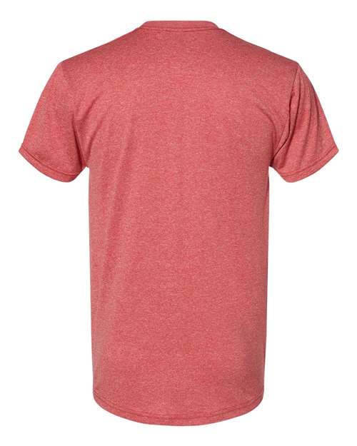 Unisex USA-Made Performance T-Shirt - Cationic Red Back