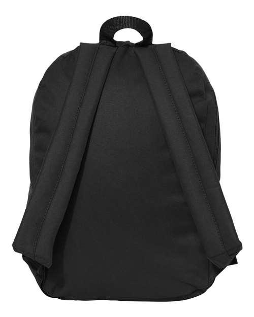 16" Basic Backpack - Black Back