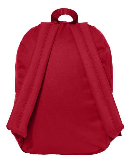 16" Basic Backpack - Red Back