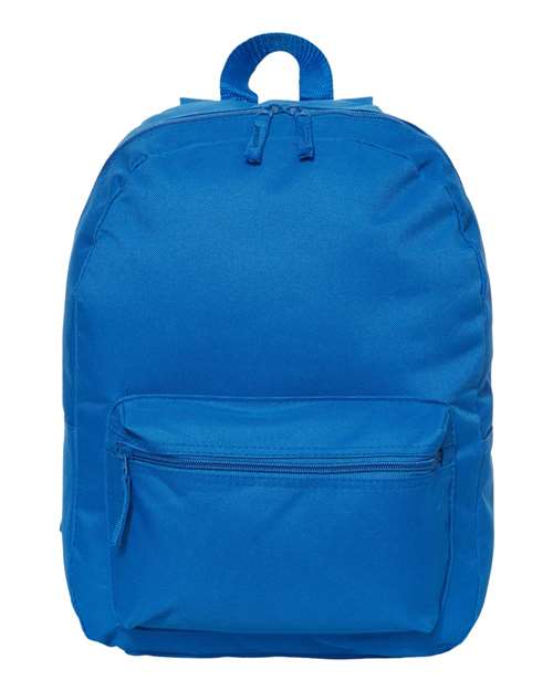 16" Basic Backpack - Royal Front