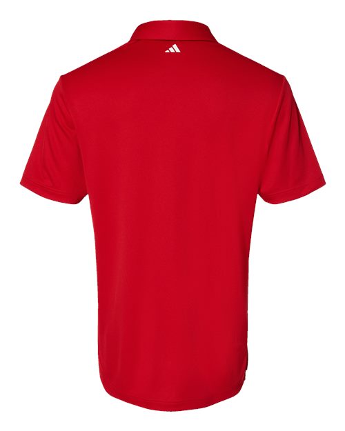 Men's Floating 3-Stripes Polo - Team Power Red/ White Back