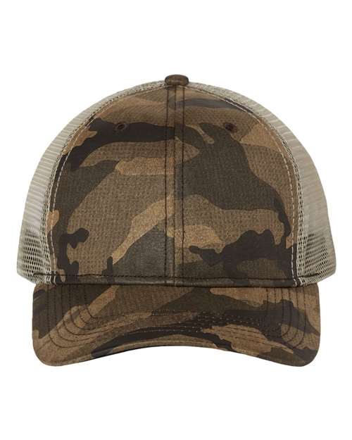 Covert Trucker Cap - Camo Front