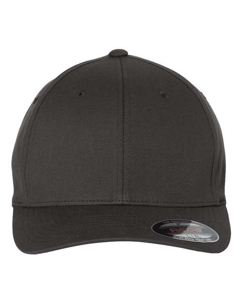 Flexfit V-Flexfit® Cotton Twill Cap - Dark Grey Front