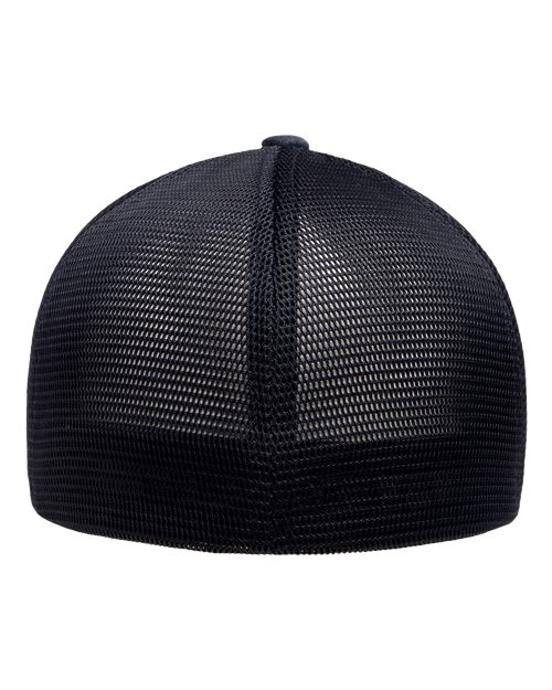 Unipanel™ Trucker Cap - Melange Navy Back