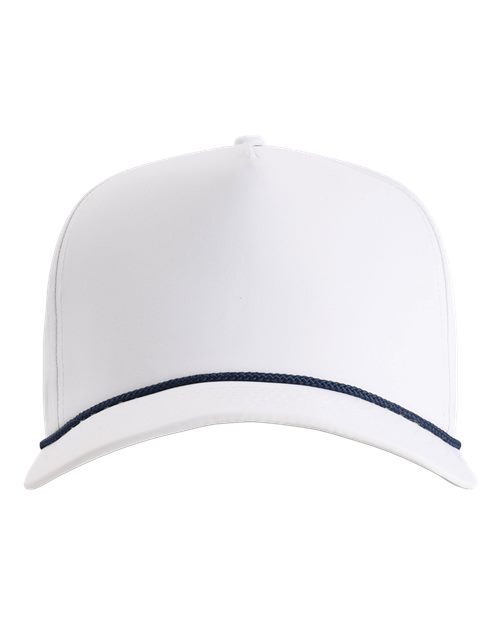 The Wrightson Cap - White/ Navy Front