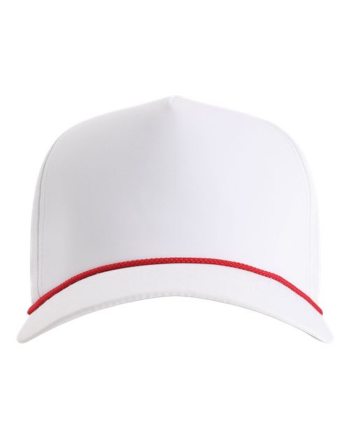 The Wrightson Cap - White/ Red Front