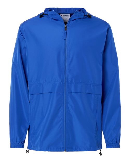 Unisex Full-Zip Anorak Jacket - Royal Blue Front