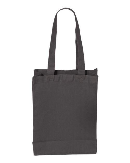 12L Gussetted Shopping Bag - Charcoal Front