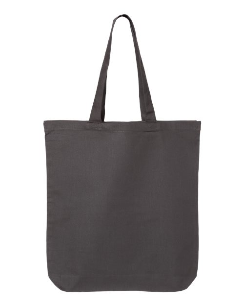 12L Economical Tote - Charcoal Back