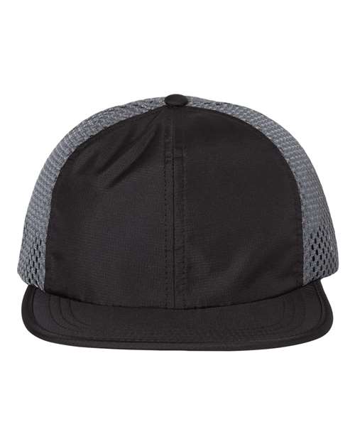 Rogue Wide Set Mesh Cap - Black/ Charcoal Front