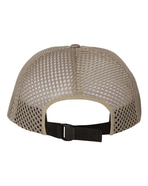 Rogue Wide Set Mesh Cap - Khaki Back